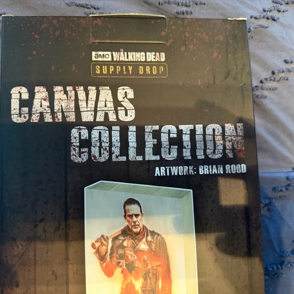 The Walking Dead Negan Canvas Art Print - Picture 2 of 6